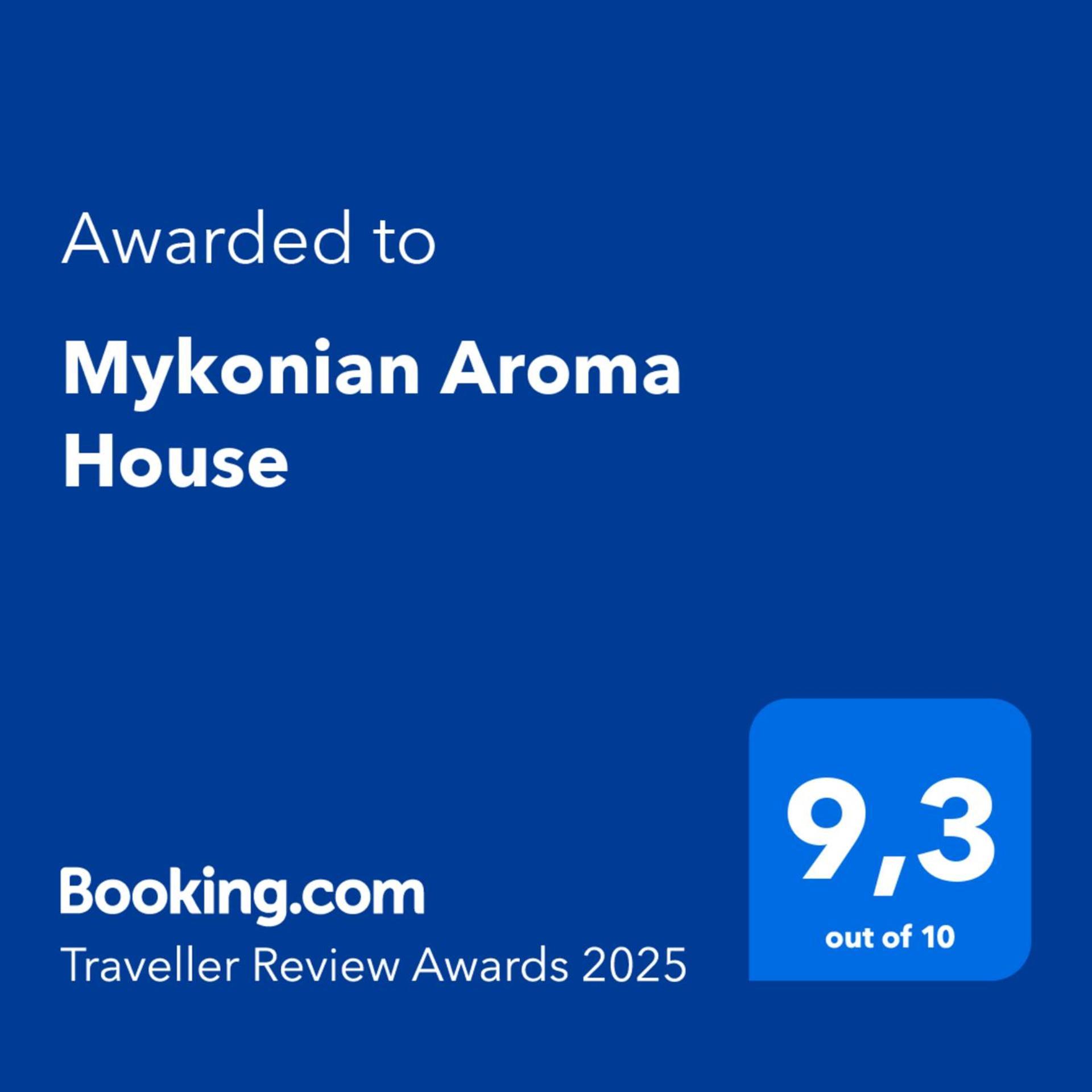 Апартаменты Mykonian Aroma House Орнос Экстерьер фото