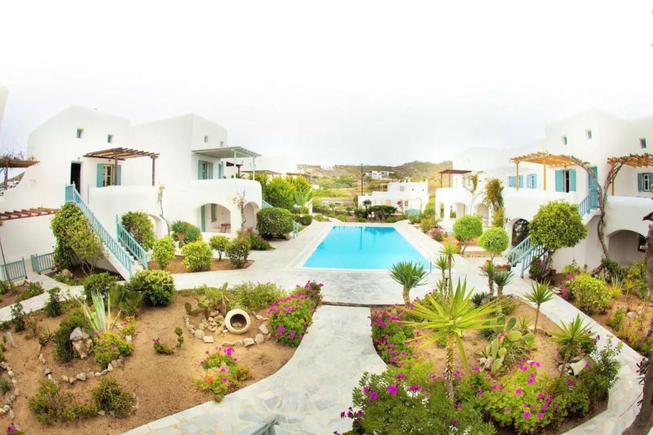 Апартаменты Mykonian Aroma House Орнос Экстерьер фото