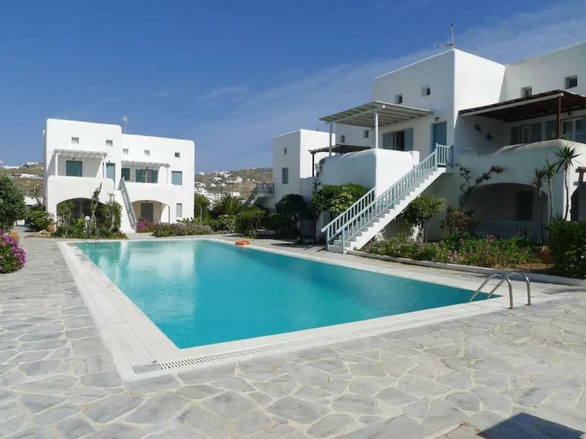 Апартаменты Mykonian Aroma House Орнос Экстерьер фото